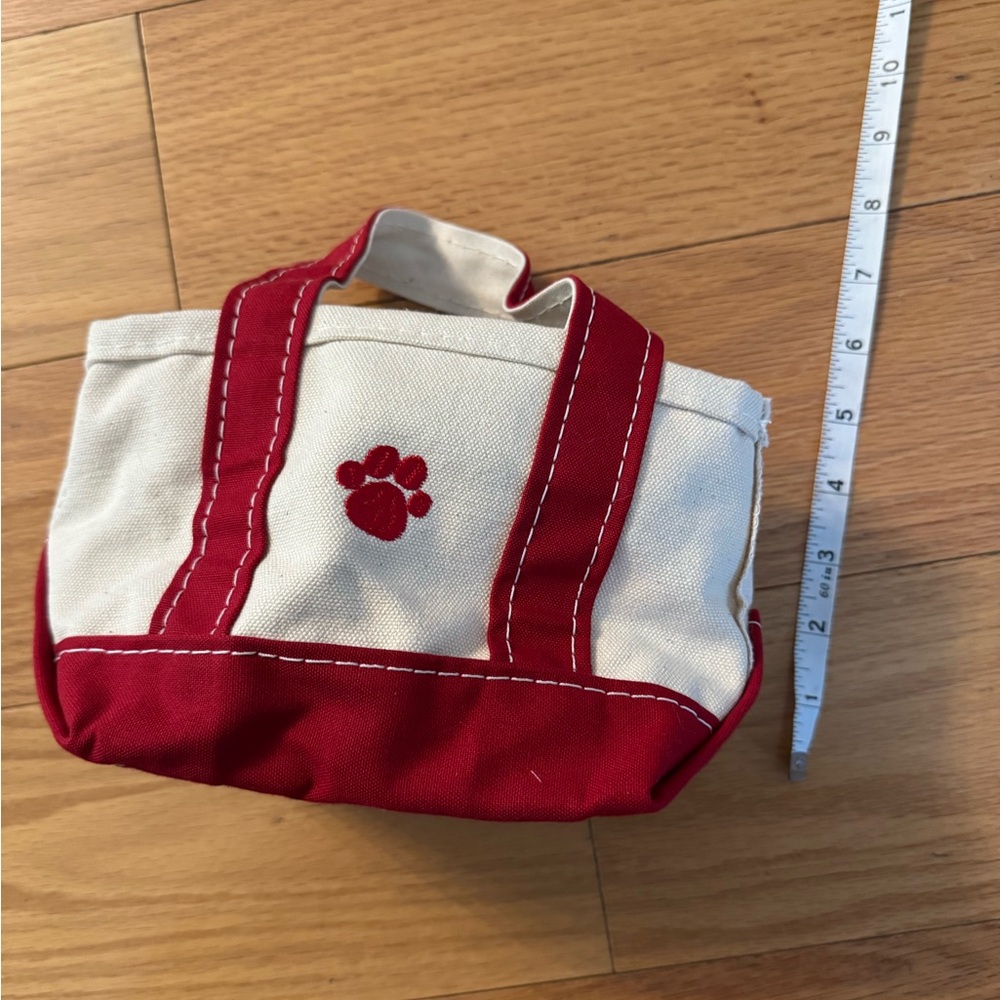 Ll Bean - Small Tote Bag - Pawprint Design - Picture 6 of 7
